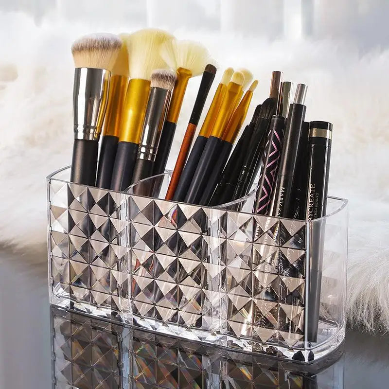 Organisateur Maquillage Transparent – Boîte de Rangement en Acrylique