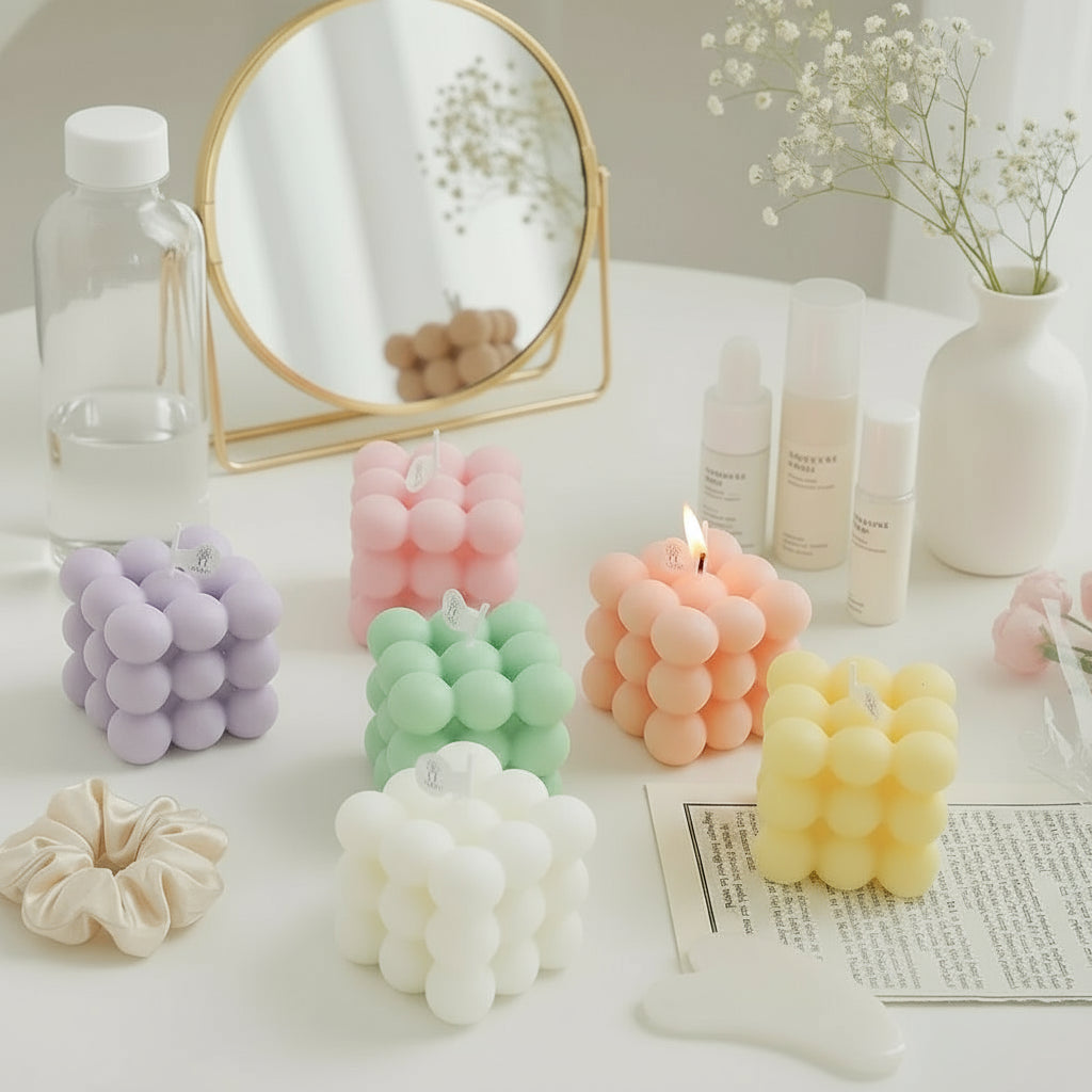 Bougie Cube Parfumée