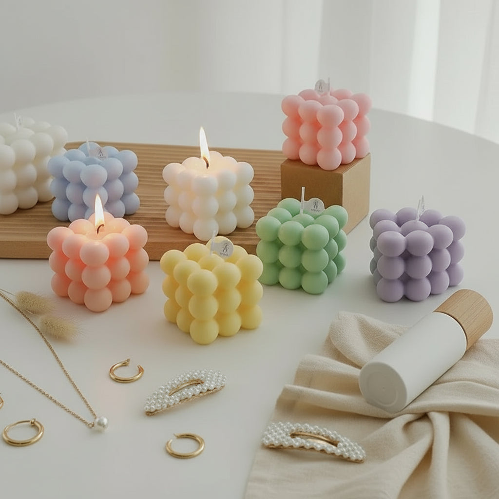 Bougie Cube Parfumée