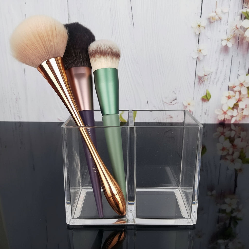 Organisateur Maquillage Transparent – Boîte de Rangement en Acrylique