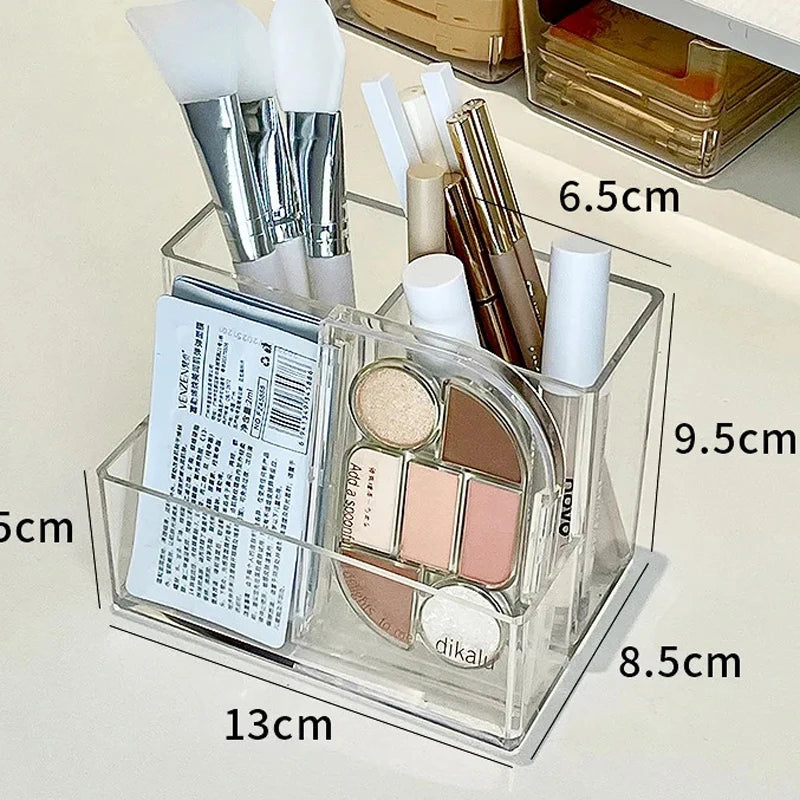 Organisateur Maquillage Transparent – Boîte de Rangement en Acrylique