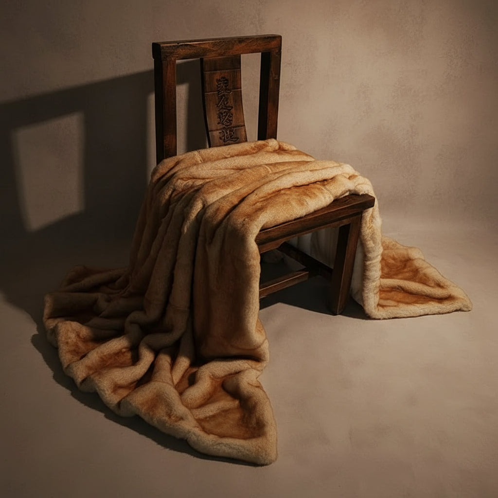 Plaid Luxe en Fausse Fourrure