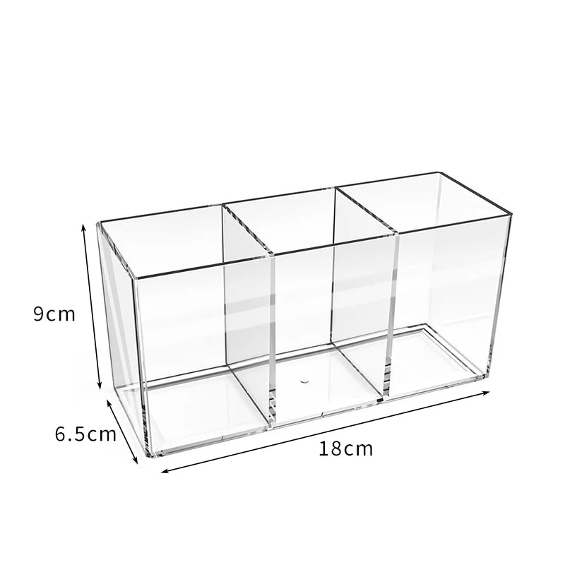Organisateur Maquillage Transparent – Boîte de Rangement en Acrylique