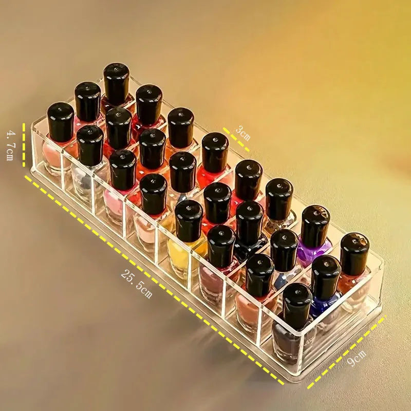 Organisateur Maquillage Transparent – Boîte de Rangement en Acrylique
