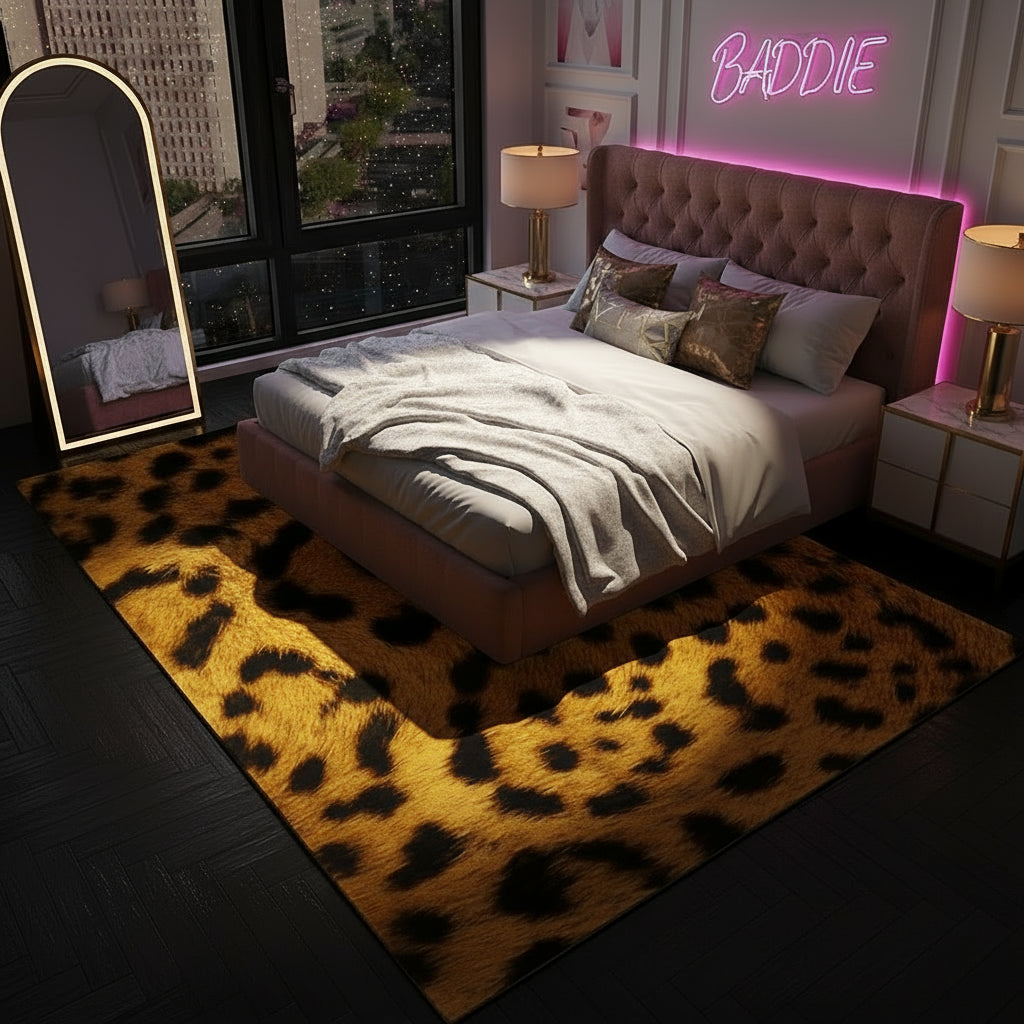 Tapis Léopard Design