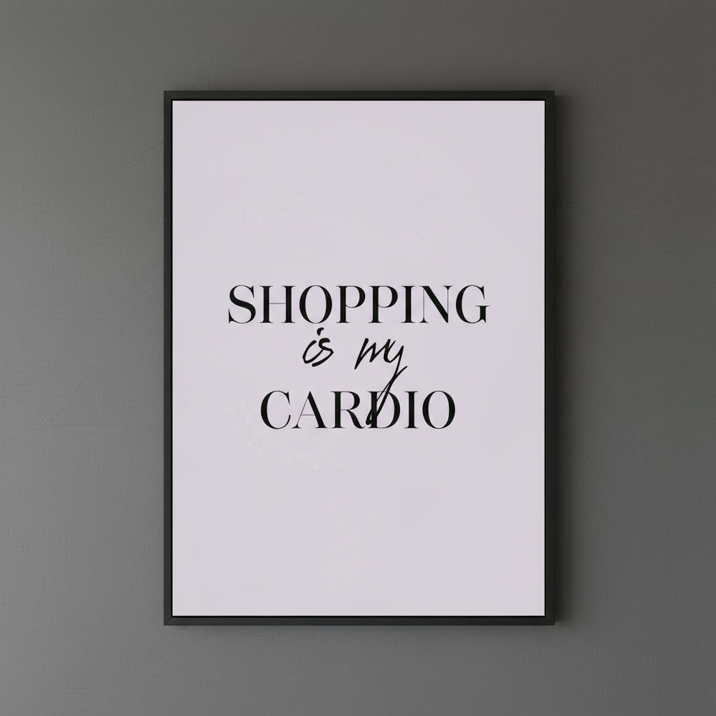 Affiche toile Noir&Blanc