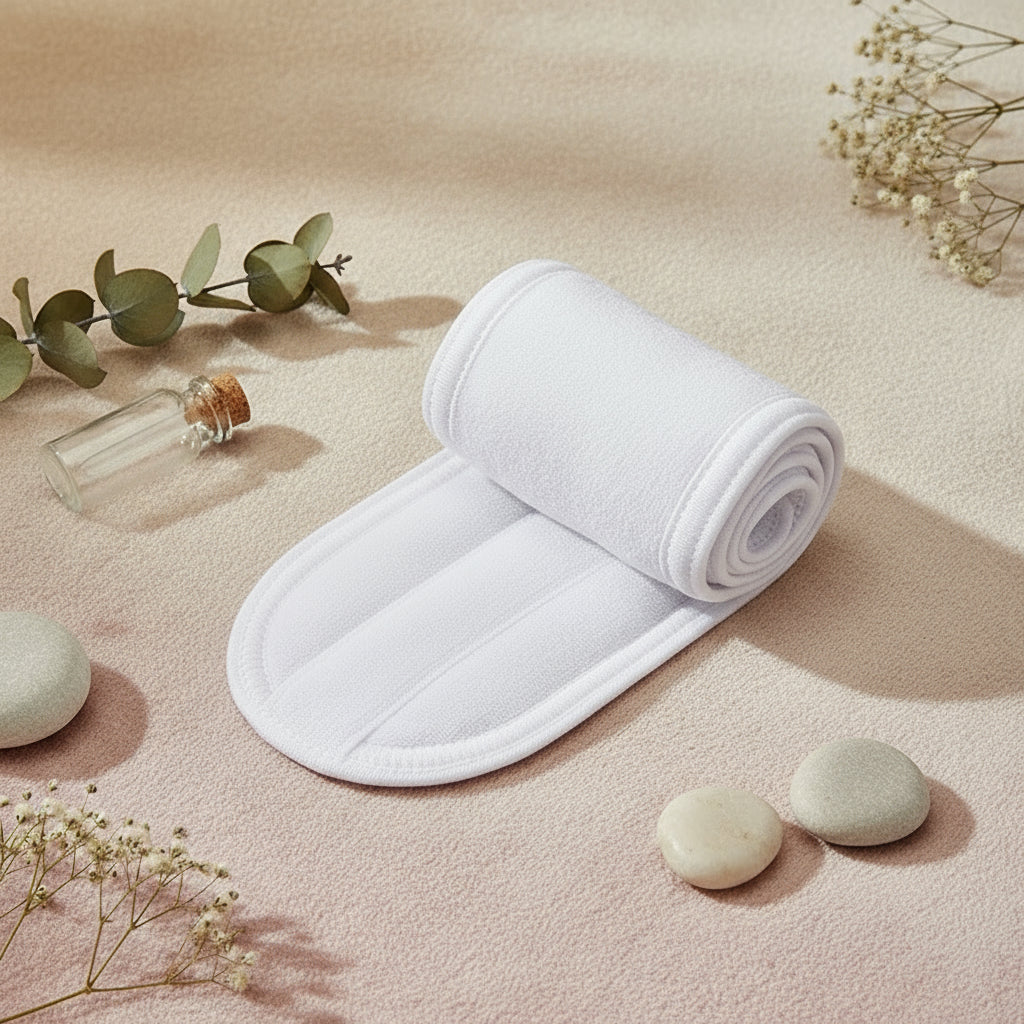 Bandeau de Soin Doux en Éponge