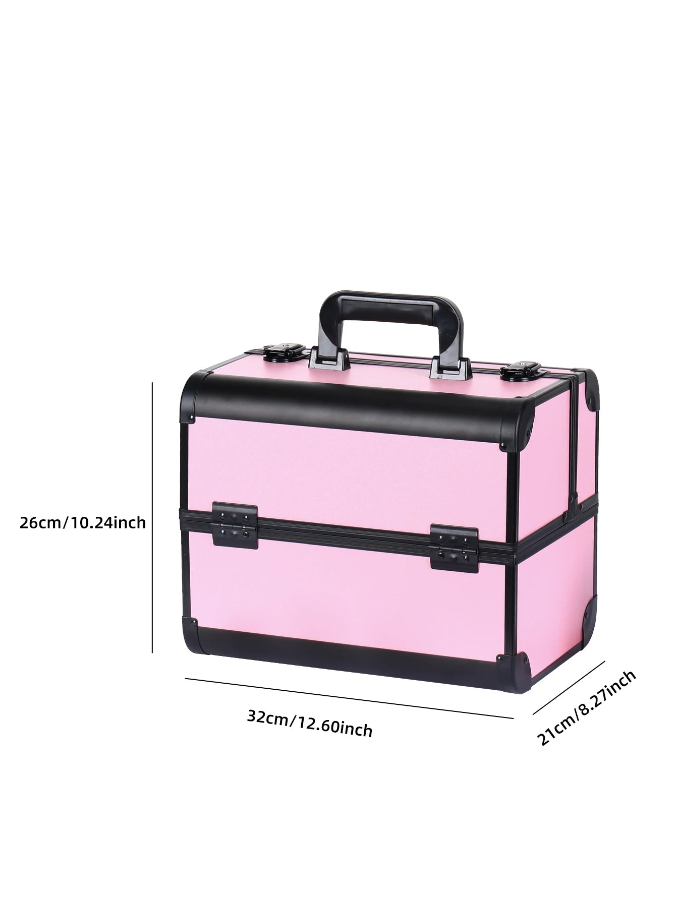 Mallette Maquillage Professionnelle – Boîte Portable en Aluminium